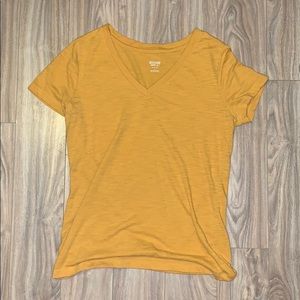 Yellow V-Neck
